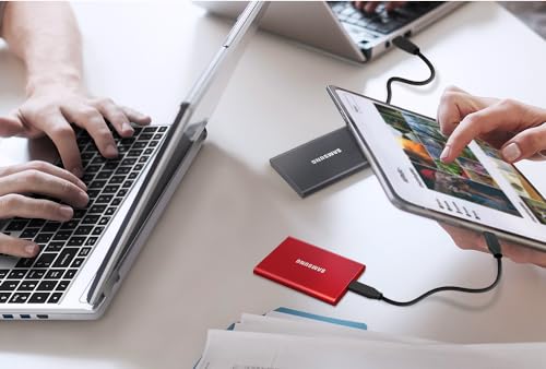 Samsung Portable SSD T7 500 Go USB Type C 3.2 Gen 2 3.1 Gen 2 - vue 8