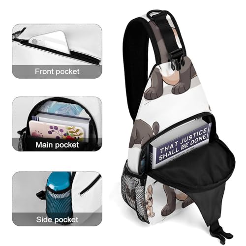 Sling Bag Crossbody Chest Bag Casual Backpack miniatura 4