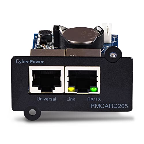 CYBERPOWER rmcard205 Carte Réseau pour SNMP Slot Cover