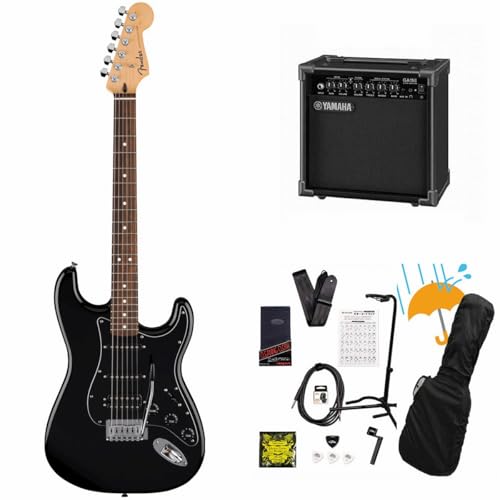 Fender/Standard Stratocaster HSS Laurel Fingerboard Black Pickguard Black GA15IIAvtS҃ZbgR