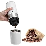 MOBYGKFY 200ml Electric Coffee Machine Portable Capsule Maker with Built-in Filter Handheld Coffee Grinder - Image 5