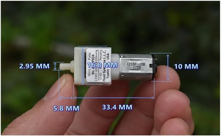 DC 3V 300mmHg Small N20 Electronic Starter Air Pump Diaphragm Booster Pump DIY Aquarium Fish Tank Monitor