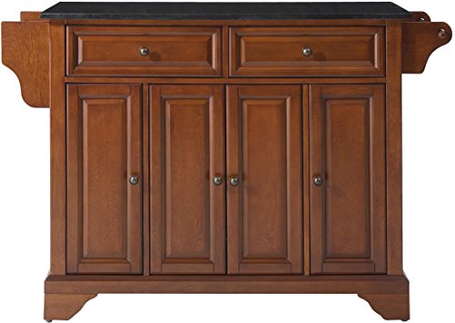 Crosley Lafayette Granite Top Kitchen Island with Storage