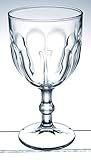 6 unidades. Côté Table 25369 Amboise - Copa de Cristal Plateada de 31 cl, 8,5 x 8,5 x 16,5 cm, 6 Unidades