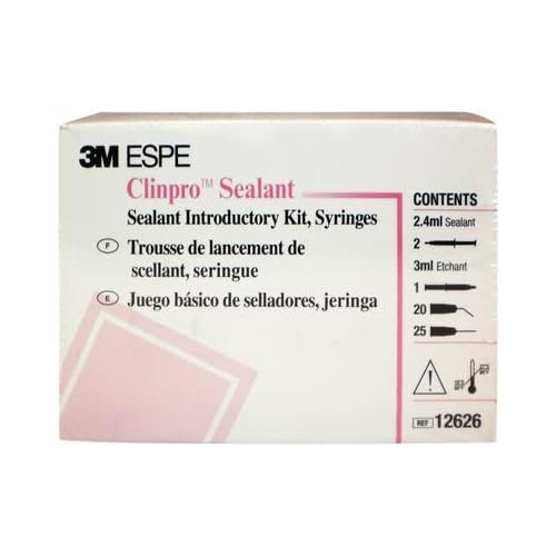 3M ESPE 12626 Clinpro Sealant Introductory Low Viscosity Fluoride Syringe Kit