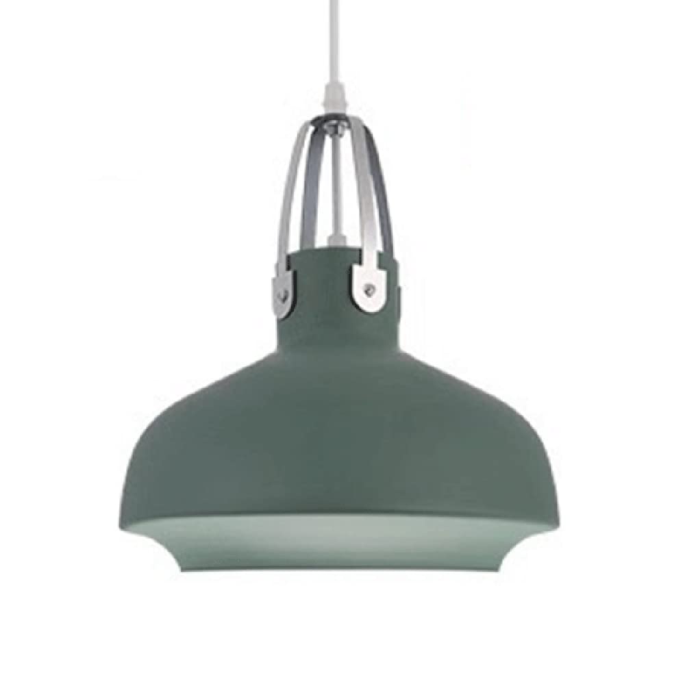 Lustre moderne vert : solution d'éclairage élégante pour bar