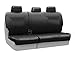 Coverking Custom Fit Rear 60/40 Bench Seat Cover for Select Volkswagen Golf Models - Premium Leatherette Solid (Charcoal Gray)