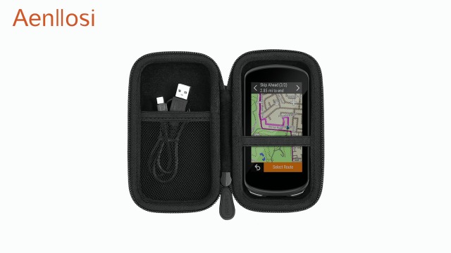 Kwmobile Housse GPS Vélo Compatible Avec Garmin Edge 840 / Edge 540 - Protection Boitier