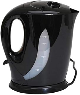 Quest Kettle 1.7L Low Wattage Cordless Kitchen Appliances | Black