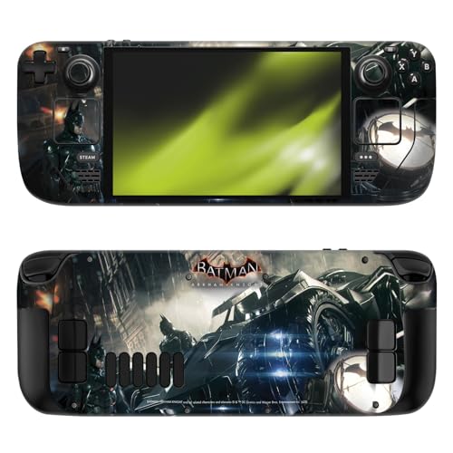 Autocollant Steam Deck OLED Batman pour protéger votre console des rayures durant vos sessions