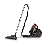 PLATZSPAREND: Hierzu genügt das Drücken eines Knopfes am abnehmbaren Tank, schon öffnet sich dessen Boden. Der aufgesaugte Staub landet nun restlos und sauber im Hausmüll. Der Staubsauger findet dank des platzsparenden Designs überall Platz.