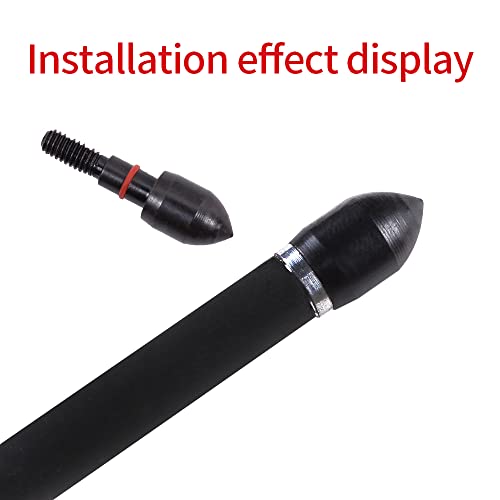 Sopoger 12Pcs Archery Bullet Points 100/125 Grain Field Points Arrow Screw-In Field Tips For Recurve Compound Bow Crossbow Hunting Shooting Practice (100 Grain) #TOP3