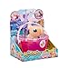 Animagic – Let’s Glo CAPYBARA Spa Time – Giocattolo Capybara Luminoso Interattivo per Bambini 4+ - Gioco Sensoriale Estensibile in Silicone - Brilla nell’Acqua con Accessori Spa - Marrone immagine