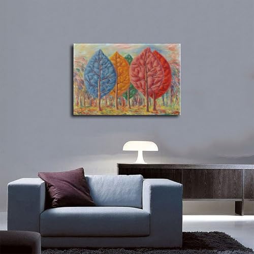 WCYB L'incendie Rene Magritte tableau sur toile pour habiller un mur vide