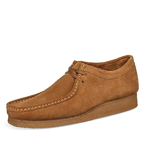 Clarks ORIGINALS Mens Wallabee Suede Cola Shoes 10 US