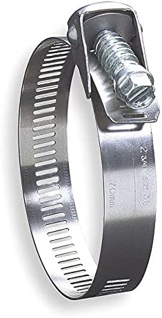 Ideal 201/301 Stainless Steel Quick Release Worm Gear Hose Clamp; PK10-5628