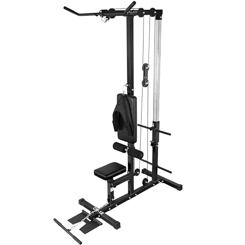 Valor Fitness LAT Pulldown & Low Row Machine 200 lb