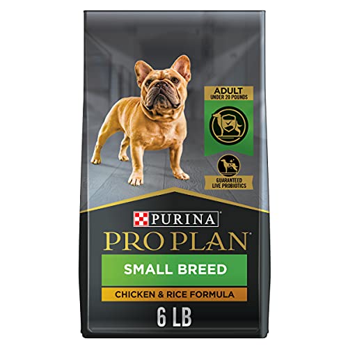 Purina Pro Plan High Protein Small Breed Dog Food, Chicken & Rice Formula – 6 lb. Bag