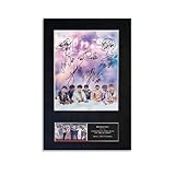FERRASI BTS #2 BTS Boys Group Signed Photo Print Poster 760 Poster Music Album Cover Poster Wall Art Decor Canvas Poster for Bedroom Artistic Poster Decoration12x18inch(30x45cm), Unframe-style
