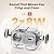 [Sound by JBL & Seamless Autofocus] Yaber 1080P Projector with WiFi 6 and Bluetooth, Portable Outdoor Movie Projector, Home Theater Projector for iPhone/TV Stick/HDMI/USB/Laptop/PS5-White