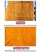 Leather Welding Aprons, Cowhide Work Aprons with Tool Pockets, Heavy Workshop Aprons for Welders and Blacksmiths (Color : Yellow, Size : 90X60CM/35.4X23.6IN)