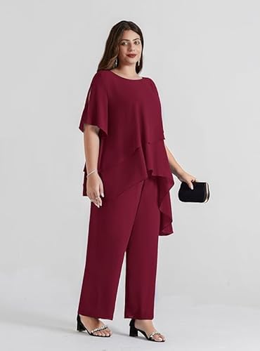 Variante de Hanna Nikole vestidos de fiesta tallas grandes traje 2 piezas gasa