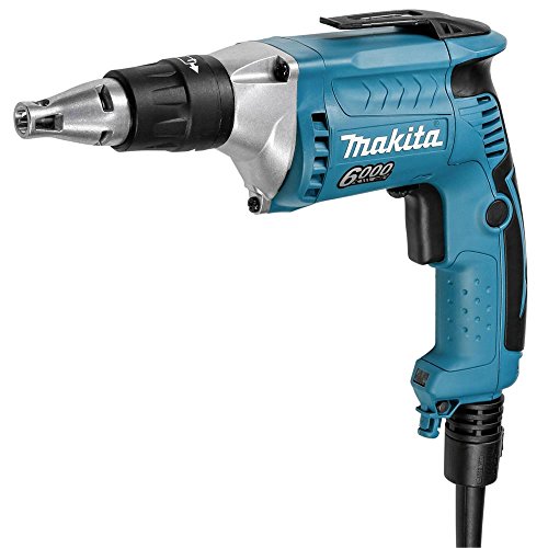 Makita FS6300R - Eléctrica con cable - Atornillador Con Tope Profundidad 570W 6000 Rpm 1.4 Kg Embrague Silencioso - Azul