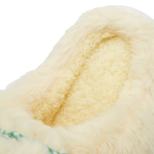 Image of Halemet Cute Chicken Slippers for Women Cartoon Animal Slippers for Women Cozy Plush Non-Slip House Slipper Indoor Outdoor