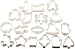 Wilton Holiday 18 pc Metal Cookie Cutter Set, 2308-1132