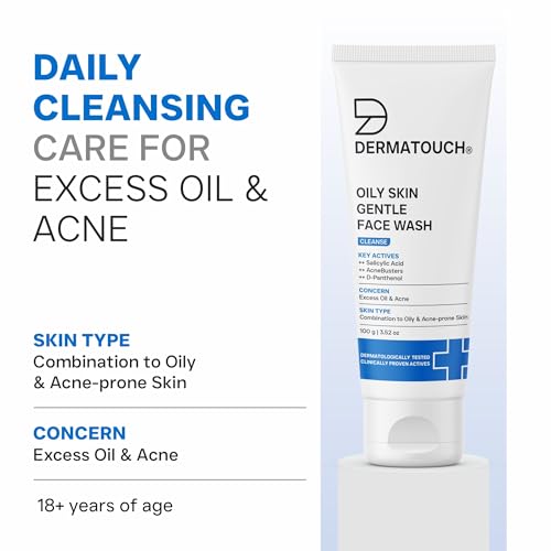 DERMATOUCH Oily Skin Face Wash 100g - Image 4