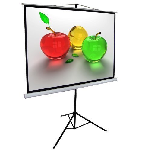 120 tripod projection projector screen 4:3 Matt White