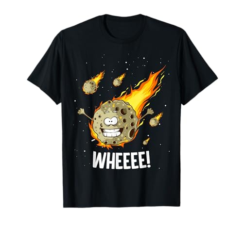 Asteroid Day Whee! Hilarious Asteroid Character Room T-Shirt