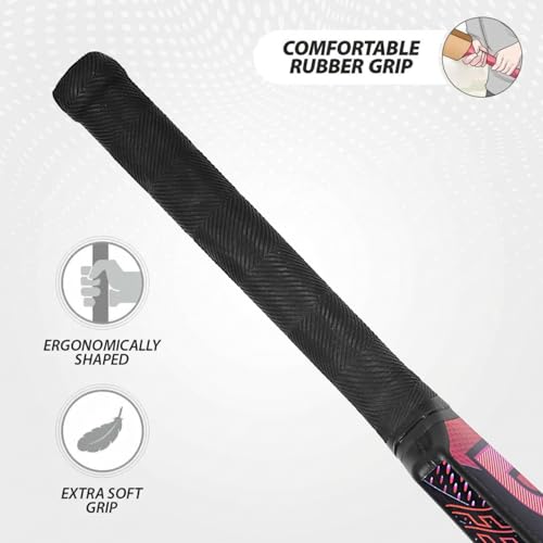 Image of DSC Plastic Cricket Bat with PVC Ball - Durable All-Weather Lightweight Outdoor & Indoor Play Bat with Ergonomic Grip and Vibrant Design