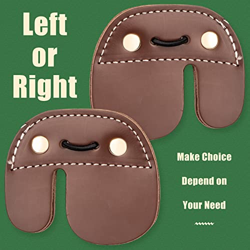 Trymaker Archery Finger Tab，Leather Protective Tab For Recurve Bow And Compound Bow Men And Women,Finger Tab For Hunting Bow With Archery Equipment And Accessories #TOP4