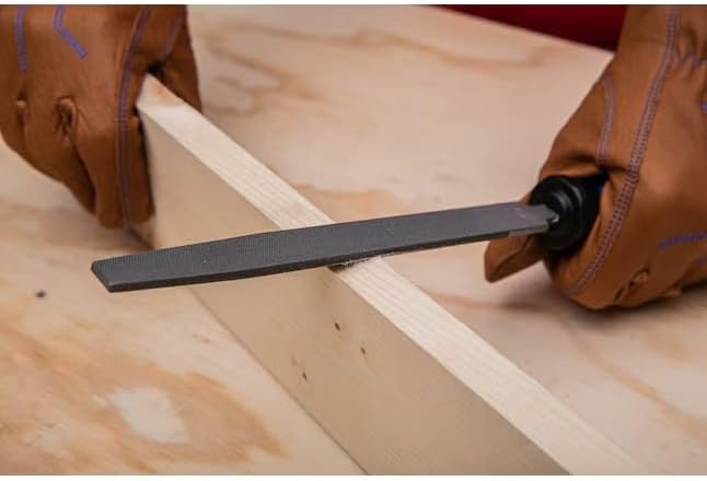 K.balt 12-in Single-cut Bastard Tooth Mill File