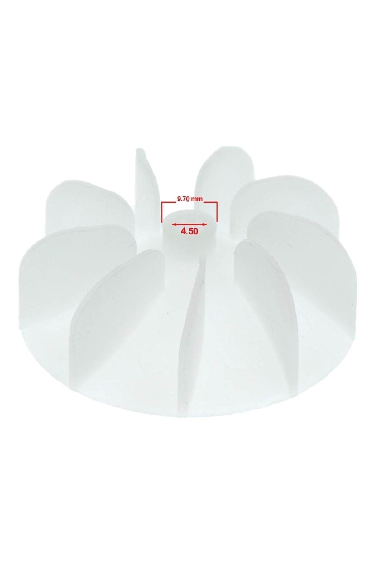 Kg-Part 4.5mm Beyaz Fön Makinesi Pervanesi