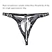 1pcs G String Adjustable Underwear with Lock Sexy Panties Lingerie with Lock for Women Black