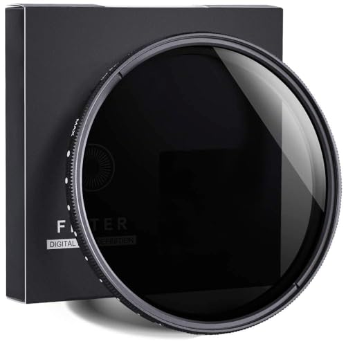 Image of FND Photomaa Series Variable Neutral Density ND Filter Adjustable ND2 -ND400 Compatible with (Nikon AF-S 85 mm f /1.8G-67MM)