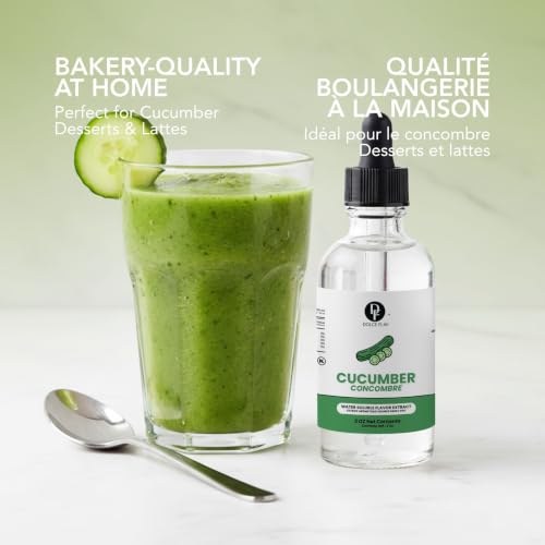 Image of Dolce Flav Cucumber Extract, Natural Flavors, for Drinks, 2oz