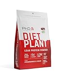 PhD Nutrition Diet Plant, Vegan Protein Powder Plant Based, Strawberries and Cream, High Plant Protein, 19 Servings Per 500g Bag