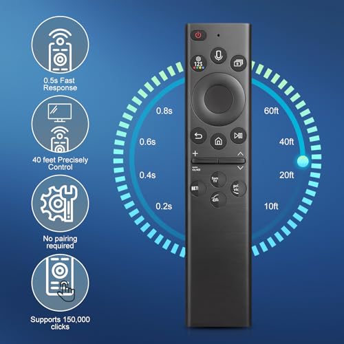 Replacement Samsung TV Remote with Voice Function, Universal TV Remote Compatible for 2018-2025 All Samsung UHD Neo QLED OLED 4K 8K Smart TVs - Image 5