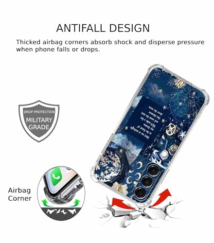 Coque vintage collage céleste Samsung A36 esthétique chic - 2