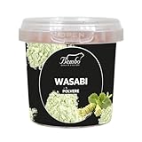 Wasabi in polvere 70 g - Condimento Piccante e Aromatico per Sushi, Sashimi e Cucina Giapp...