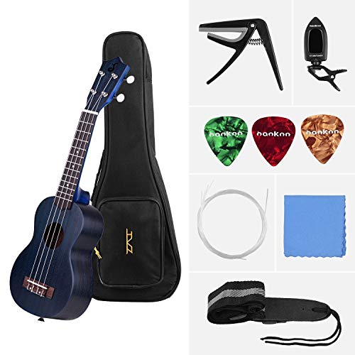 HENWIN 21 Pouces Acoustique Soprano ukulélé Merbau Corps en contreplaqué Pont de Touche d’ingénierie avec Sac accordeur… - Les Beatles, Paul McCartney, John Lennon, RIngo Starr, George Harrison HENWIN 21 Pouces Acoustique Soprano ukulélé Merbau Corps en contreplaqué Pont de Touche d'ingénierie avec Sac accordeur… – Image 3