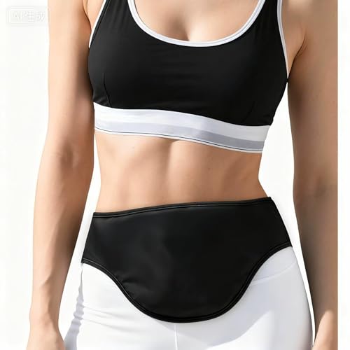 Ostomy Belt for Men & Women, Bamboo Viscose Ostomy Bag Covers, Colostomy Belt Ostomy Bag Wrap for Sports & Swimming, Ileostomy Support Belts, Inner Pocket to Hold Ostomy Pouch, Ostomy Supplies