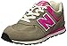 New Balance - - Unisexe-Baby 574 IC574 Chaussures, 17 EUR - Width W, Grey/Pink