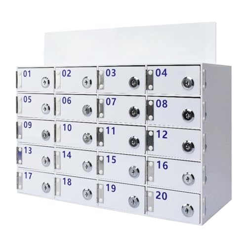 Caja de seguridad acrílica para guardar móviles en reuniones de empresa 2