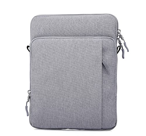 Image of SWOOK 13 inch Laptop Sleeve Case 13.3 Compatible with New MacBook Air M1 A2337 A2179 A1932 2018-2021| MacBook Pro A2338 M1 A2251 A2289 A2159 A1989 A1706 A1708|XPS Surface Pro ThinkPad Envy Swift 3 - Grey