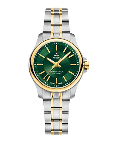 Montre femme Swiss Military SM30201.32 dorée en acier inoxydable