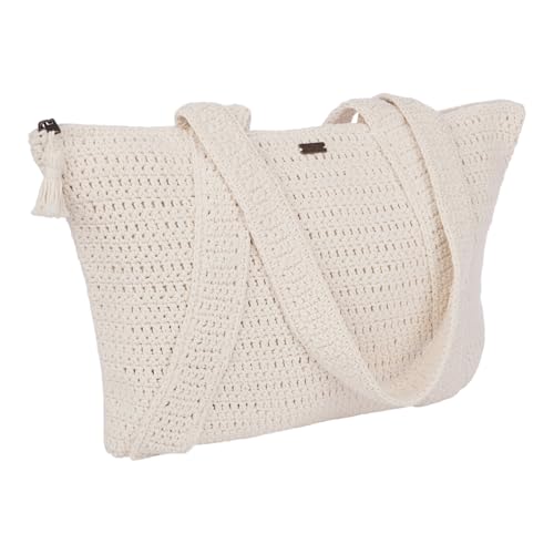 Image of Roxy Women's Beach Tote Bag | Travel | Vacation | Straw | Lightweight | Breathable